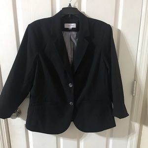 Calvin Klein women stretch blazer